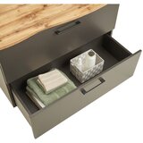 Premium Living omarica za pod umivalnik timber, hrast, temno siva | Shoptok.si
