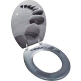 vidaXL MDF wc deska trdo zapiranje spektakularen dizajn kamnov, (20609070) | Shoptok.si
