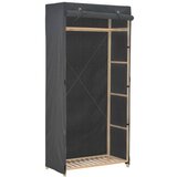 vidaXL Ormar od tkanine sivi 79 x 40 x 170 cm | shoptok.hr