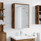  Kupaonski ormar s ogledalom Zidne Staro drvo 43 x 16 x 62.5 cm | shoptok.hr