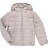 Guess HOODED LS PADDED PUFFER W ZIP Bež Cijene