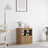 vidaXL Sideboard Hrastovina Puni hrast Srednje Pohrana Cijene