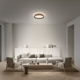 Osram LED prigušiva stropna svetiljka MARIANO LED/36W/230V prečnik 51 cm hrast/crna | Eponuda.com