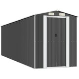  Vrtno spremište antracit 192x689x223 cm pocinčani čelik | shoptok.hr
