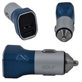 Veltehpro Auto punjač 2USB 3.4A GOLF GF-C09 plavi | ePonuda.com