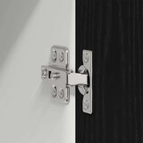 vidaXL Viseča omarica Riga 2 pcs Črni hrast in bela 60 x 31 x 40 cm | Shoptok.si