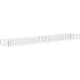 Furnova Visoka greda gabion pocinkano jeklo 180x30x10 cm, (21920096) | Shoptok.si