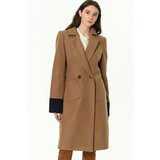 Dewberry Z6640 LADIES' COAT-CAMEL | shoptok.hr