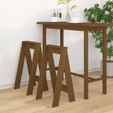  Stolci 2 kom boja meda 40x40x75 cm od masivne borovine | shoptok.hr