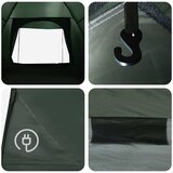 Kamping šator 6-osobni Maslinasto zelena Poliester i čelik | shoptok.hr