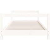  Za dječji krevet bijeli 90 x 190 cm od masivne borovine | shoptok.hr