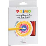 Flomaster ŠKOLSKI 12BOJA PRIMO CMP.601PEN12 BLISTER | shoptok.hr
