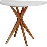 Okrugao proširiv blagovaonski stol 45x90 cm Jubi –