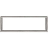vidaXL Stenske police kockaste 4 kosi betonsko sive 80x15x26,5 cm, (20620400) | Shoptok.si