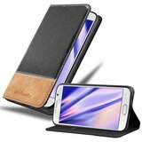 Cadorabo Case, združljiv s Samsungom v črno rjavi barvi - zaščitni pokrov z magnetnim zapiranjem, stoječo funkcijo in režo za kartico, (20592920) | Shoptok.si