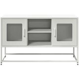 vidaXL TV ormarić bijeli 100,5 x 39 x 60,5 cm čelični | shoptok.hr
