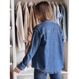 DStreet Koszula damska jeansowa oversize OVERLLO niebieska | Shoptok.si