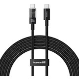 Baseus Gem USB C to USB C fast charging cable 2 m 100 W Black | shoptok.hr