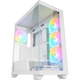  Kucište gaming RAMPAGE HYDRA V1 WHITE Type-C+USB3.0+USB2.0 4*ARGB Fan+Hub E-ATX Exclusive Gaming | Eponuda.ba