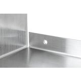 Mette Ditmer Denmark Jeklena polica v mat srebrni barvi 80,5 cm Float – | Shoptok.si