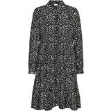 JDY Dolga srajca 'Piper' črna / bela | Shoptok.si