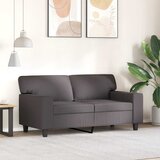  Dvosjed od tkanine siva 120 cm od umjetne kože | shoptok.hr