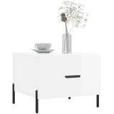  Stolići za kavu 2 kom sjajni bijeli 50x50x40 konstruirano drvo | shoptok.hr