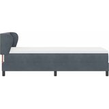  s opruga kutije Tamno siva 80 x 200 cm Baršun | shoptok.hr