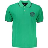 North Sails GREEN MEN'S SHORT SLEEVED POLO SHIRT Cene