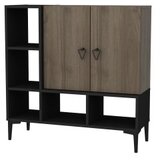 Hanah home Komoda Platin Black Walnut