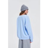 Marisse WOMEN'S SWEATSHIRT Z-BL-4807 L.BLUE | Shoptok.si