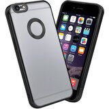 Cadorabo Case, združljiv z Apple v prozorni - črni - zaščitni pokrov, narejen iz fleksibilnega silikona TPU s kromiranjem, (20602635) Cene