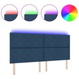  LED uzglavlje dijamant blok plavo 200 cm tkanina | shoptok.hr