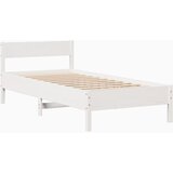  Okvir kreveta bez madraca bijeli 90 x 200 cm masivna borovina | shoptok.hr
