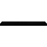  Okenske police 2 kosa temno rjava 90x20x2 cm trdna hrastovina | Shoptok.si
