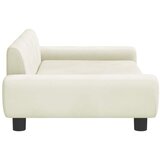  Krevet za pse Krem 100 x 54 x 33 cm baršunasti | shoptok.hr