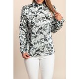 Fenzy Bluza S Printom, Siva Cijene