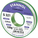S321 2\,0% 2\,0MM SN99\,3CU0\,7 CD 100G spajkalna žica\, neosvinčena neosvinčeni\, tuljava Sn99\,3Cu0\,7 ORH1 100 g 2 mm, (20395353)