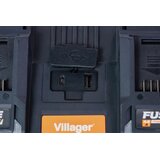 Villager FUSE 18V Dvostruki brzi punjač 2 x 4,5A | Eponuda.com