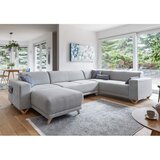 Miuform Svijetlo siva sklopiva/s prostorom za odlaganje kutna garnitura (s desnim kutom/u obliku slova "U") Classy Sophie – | shoptok.hr