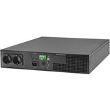 Qoltec 52285 Uninterruptible Power Supply UPS for RACK | 1kVA | 1000W | Power factor 1.0 | LCD | EPO | USB | On-line | shoptok.hr