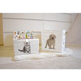 Butter Kings Bijeli tekstilni organizator za dječje igračke 32x32x20 cm The Cutest Ones – | shoptok.hr