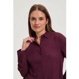 Marisse WOMEN'S SHIRT Z-KO-4822 BURGUNDY | shoptok.hr