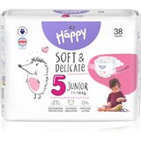 Bella Baby Happy Soft&Delicate Size 5 Junior jednokratne pelene 11-18 kg 38 kom | shoptok.hr