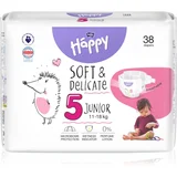 Baby Happy Soft&Delicate Size 5 Junior jednokratne pelene 11-18 kg 38 kom