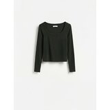 Reserved LADIES` T-SHIRT - tamnozeleno | shoptok.hr