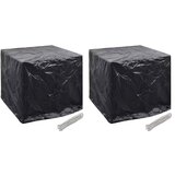 Maison Chic Prevleka za zunanjo pohištvo - Pokrivalo za zbiralnik vode 2 kosa 8 obročkov 116x100x120 cm, (21795249) | Shoptok.si