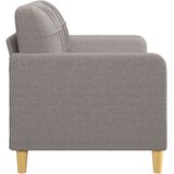 vidaXL Dvosed taupe 140 cm blago | Shoptok.si