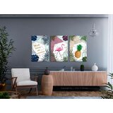  Slika - Tropical Triptych (3 Parts) 60x30 | shoptok.hr
