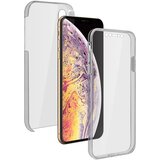 AVIZAR Integralni trup prilagodljiv sprednji togi zadnji del, 360° Zbirka - Transparent str. Apple iPhone XS Max, (20616206) Cene